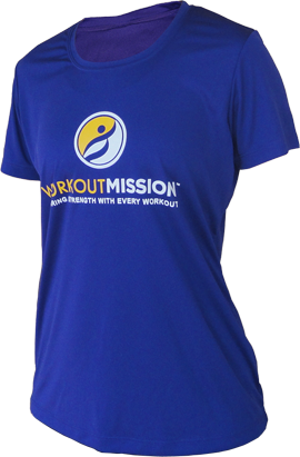 Women's Workout Mission Dry Athletic T-Shirt